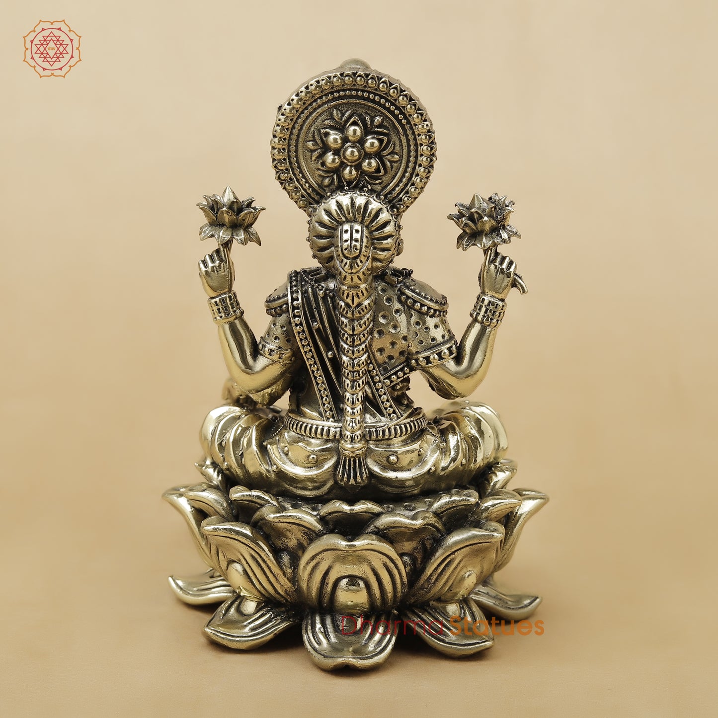 Brass Lakshmi Fine, 6"