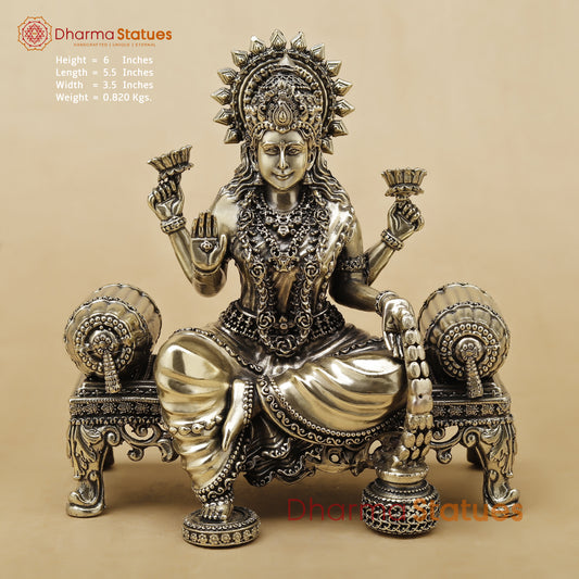 Brass Lakshmi Fine, 6"