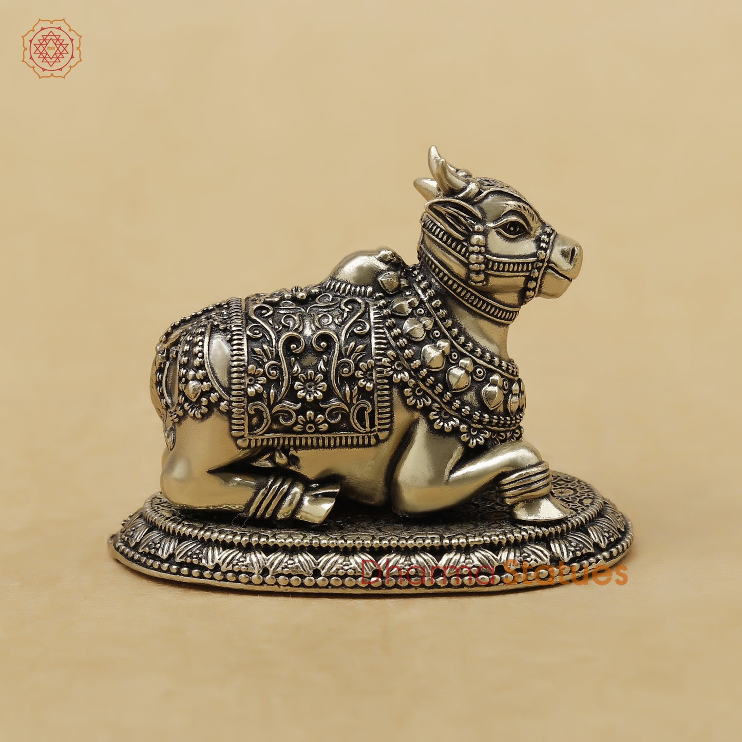 Brass Nandi, 2"
