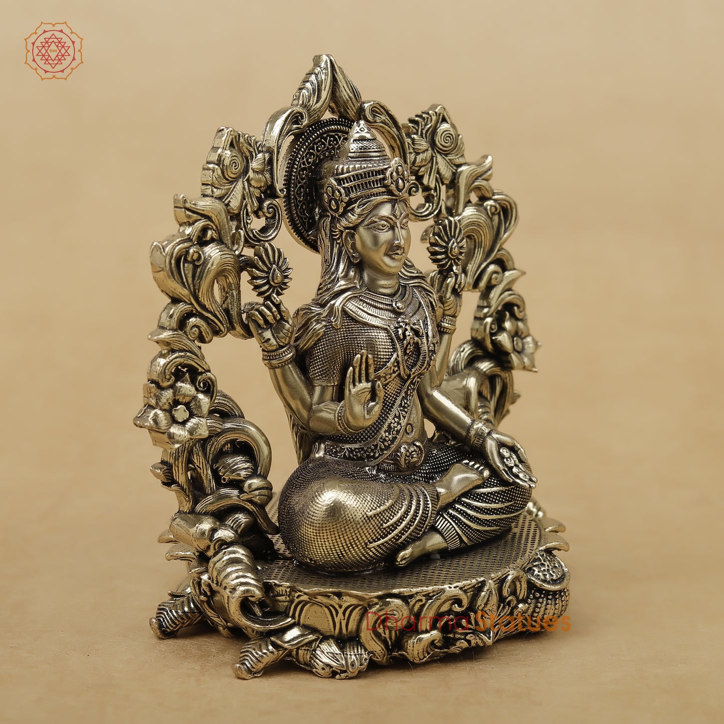 Brass Lakshmi Fine, 4"