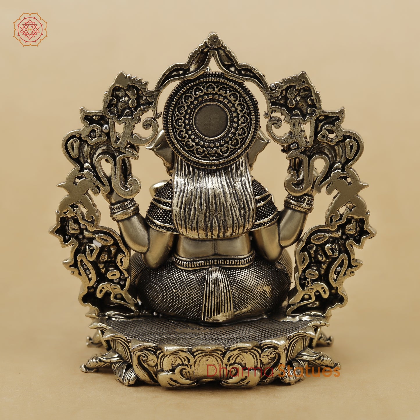 Brass Ganesh Fine, 4"