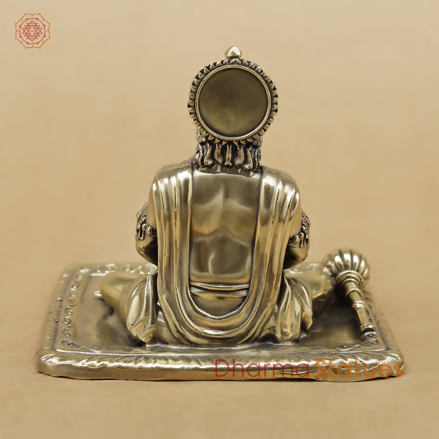 Brass Hanuman Fine, 4"