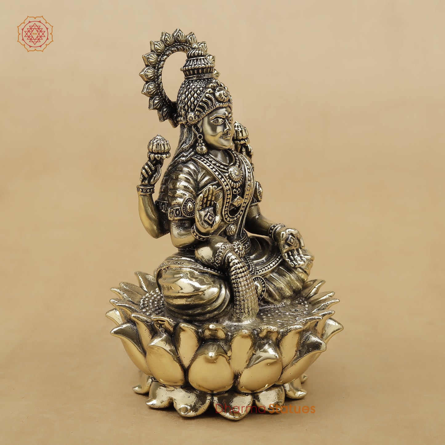 Brass Lakshmi Fine, 5"
