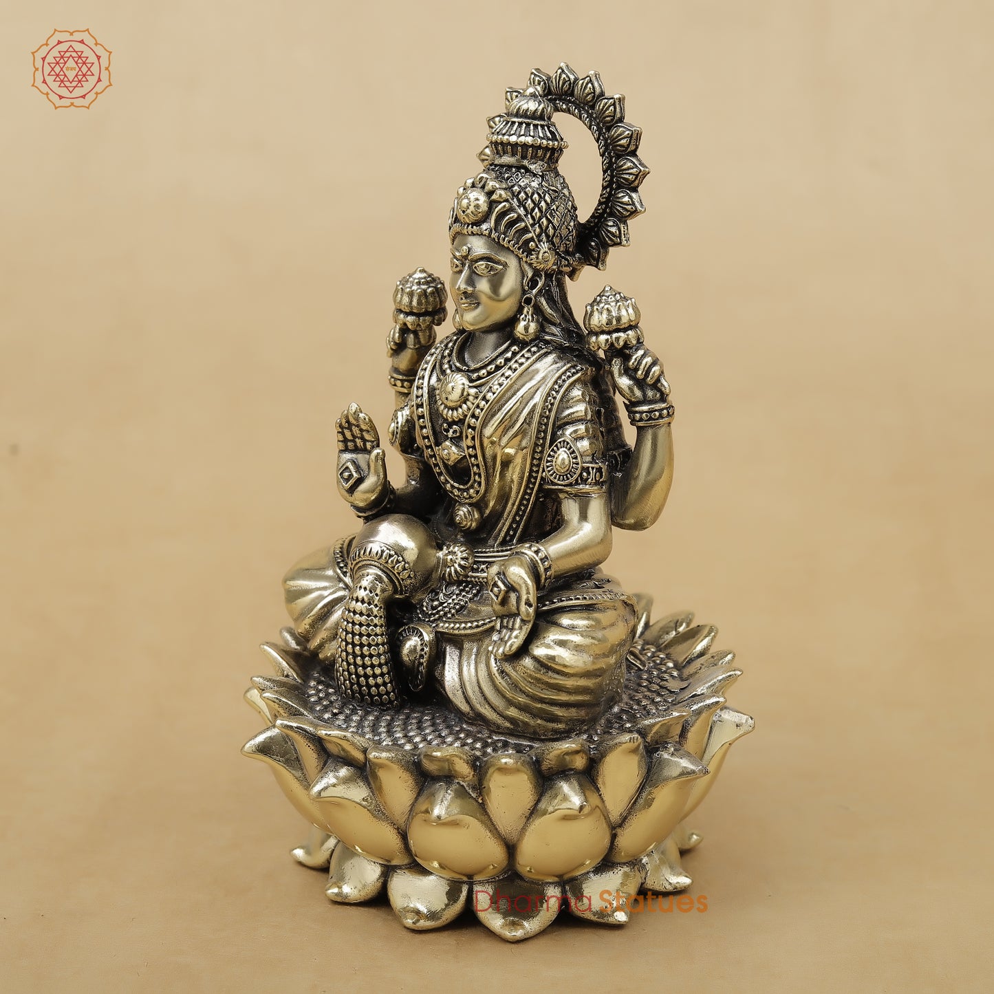 Brass Lakshmi Fine, 6"