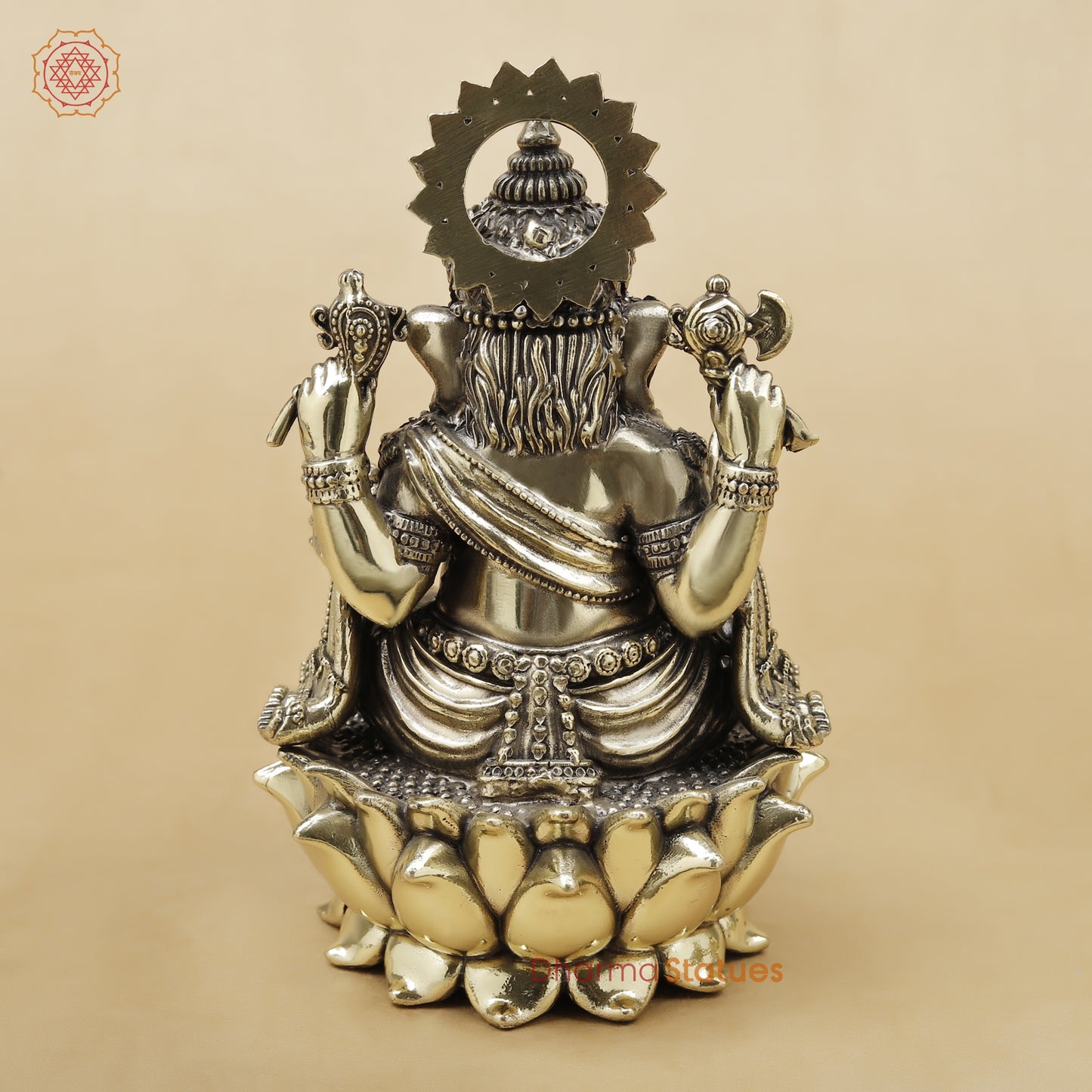 Brass Ganesh Fine, 6"