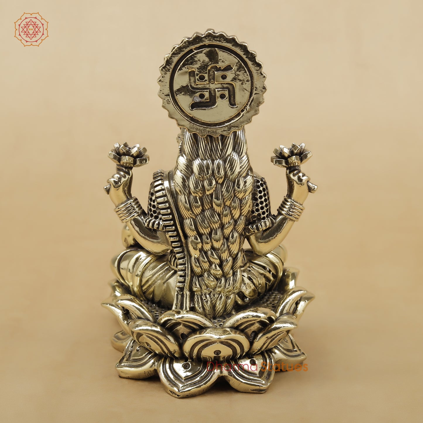 Brass Lakshmi Fine, 6"