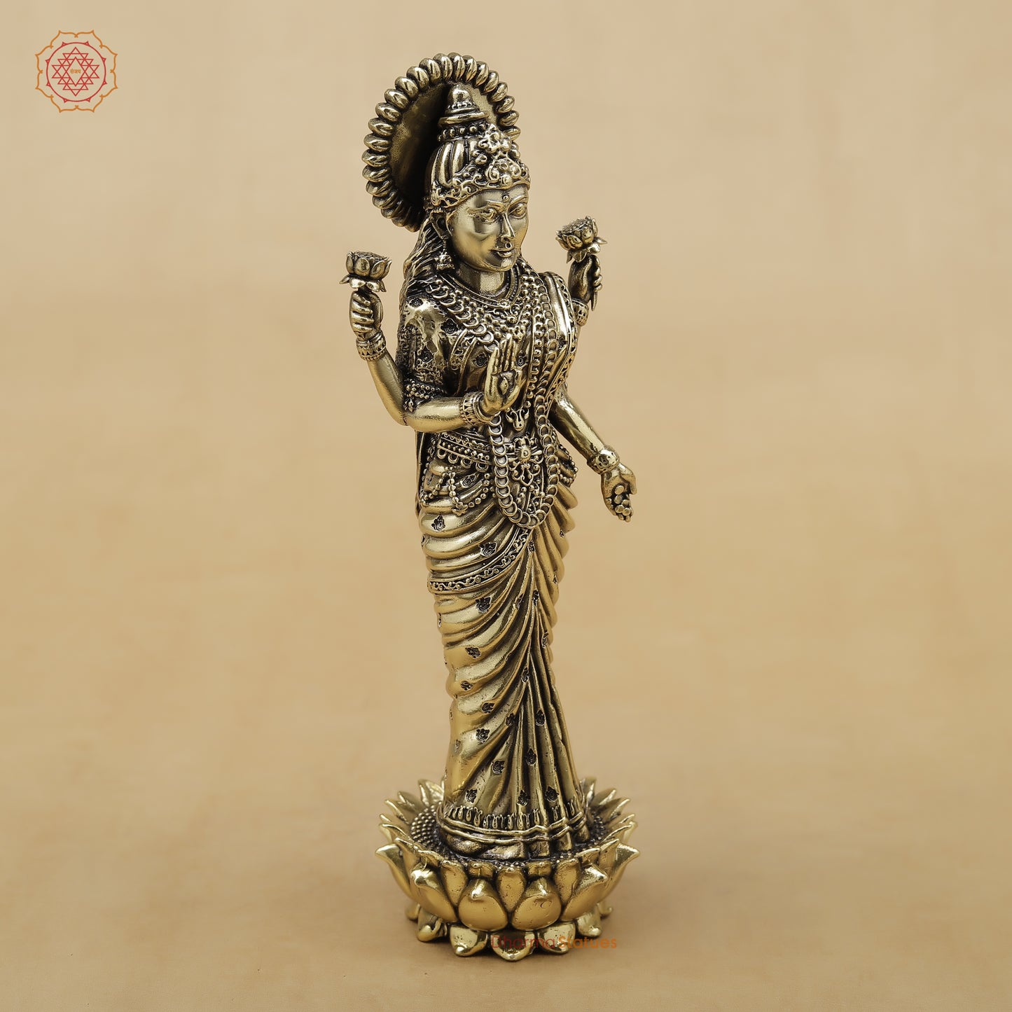 Brass Lakshmi Fine, 6.5"