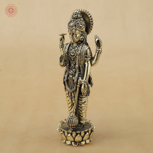 Brass Vishnu Fine, 6.5"