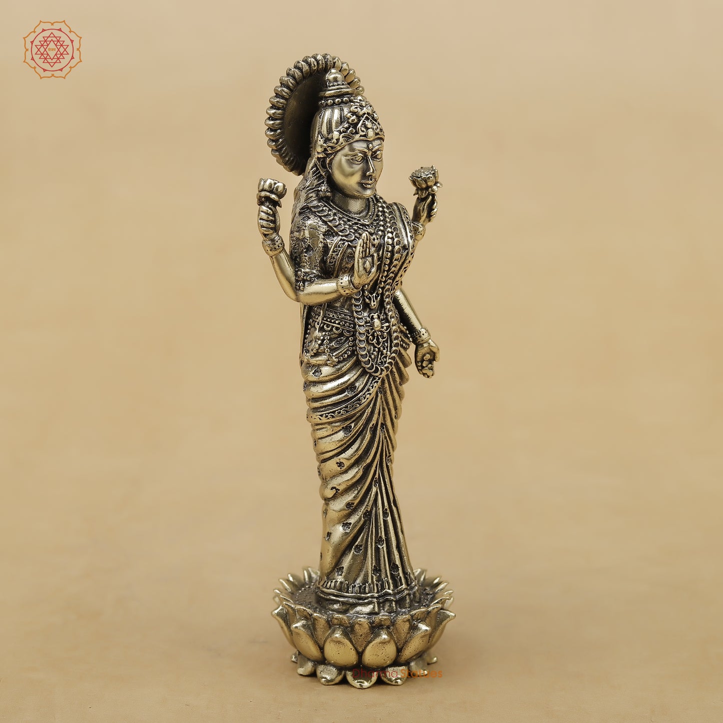 Brass Lakshmi Fine, 4.5"