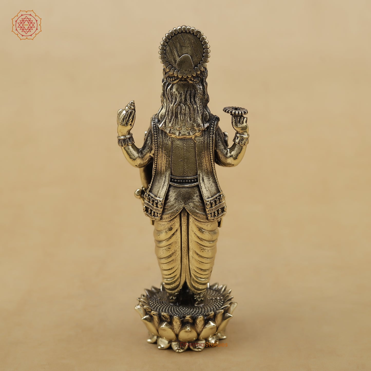 Brass Vishnu Fine, 5"