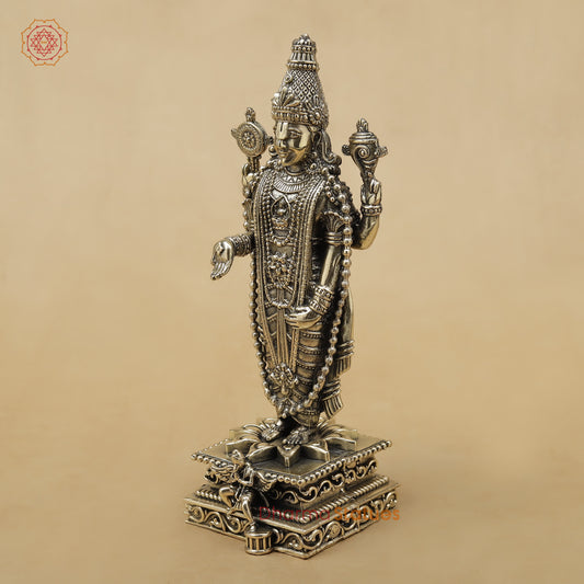 Brass Tirupati Balaji Fine, 8"