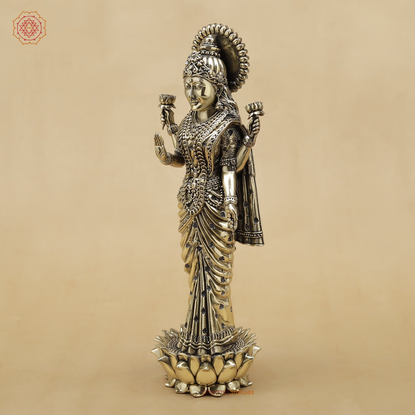 Brass Lakshmi Fine, 10"
