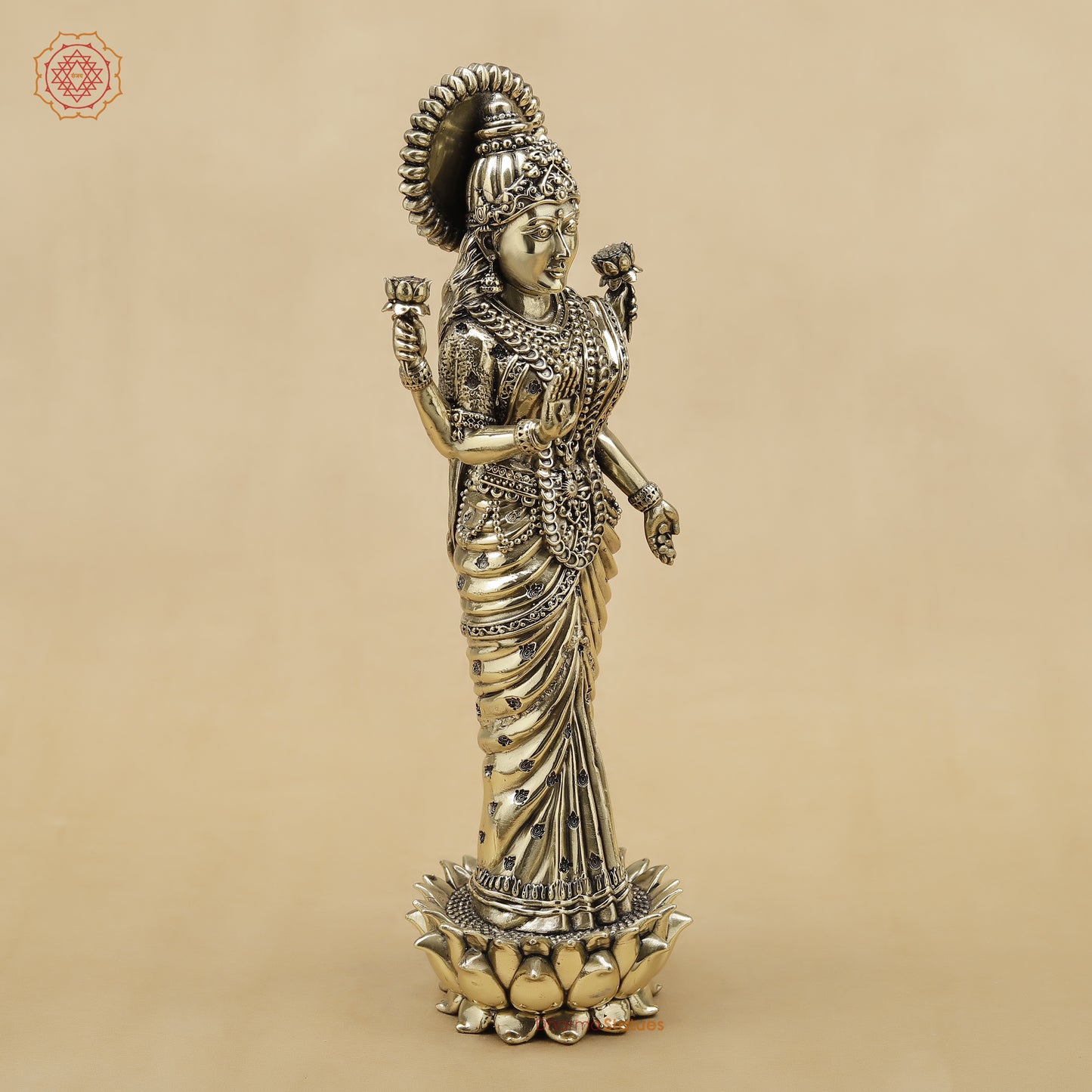 Brass Lakshmi Fine, 10"