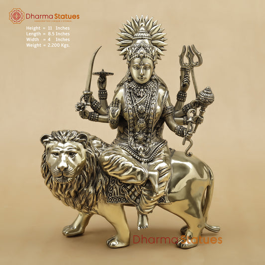 Brass Durga Fine, 11"