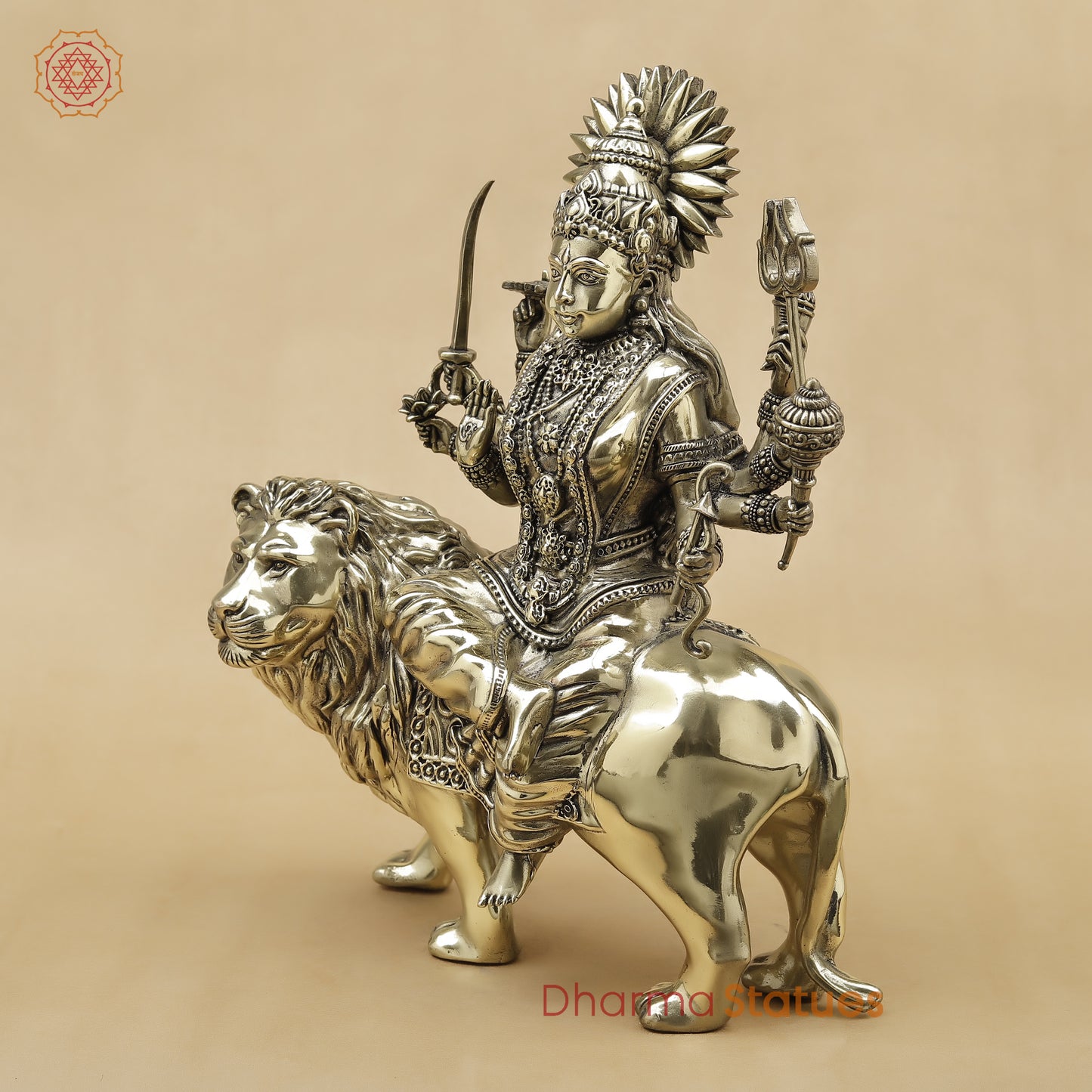 Brass Durga Fine, 11"