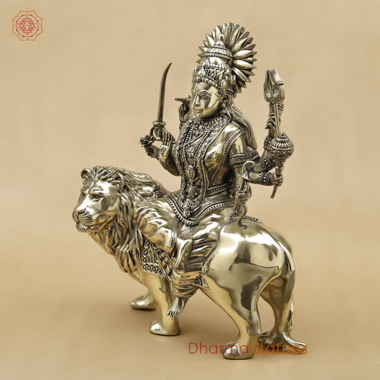 Brass Durga Fine, 11"