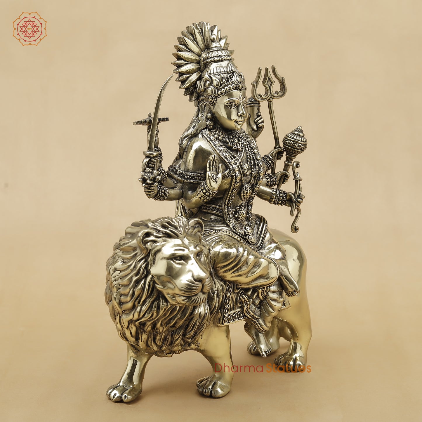 Brass Durga Fine, 11"