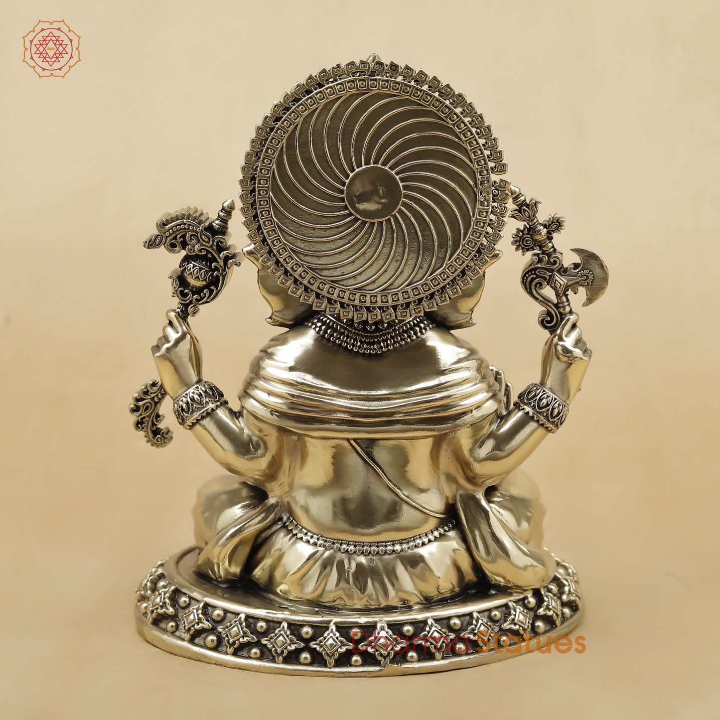 Brass Ganesh Fine, 9"