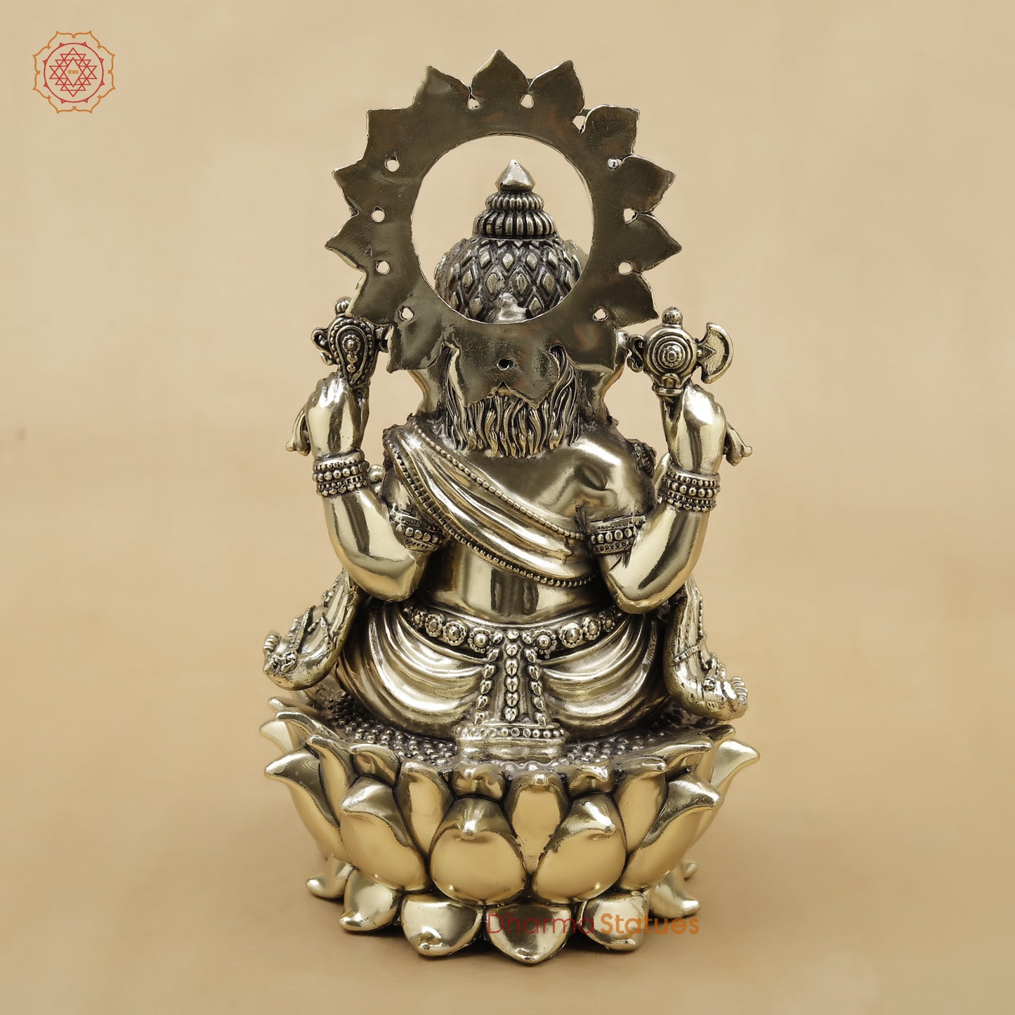 Brass Ganesh Fine, 9"