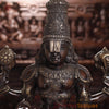 Brass Balaji Standing Idol, Radiant Heritage ,Antique Copper Accents, 39"