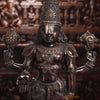 Brass Balaji Standing Idol, Radiant Heritage ,Antique Copper Accents, 39"