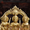 Brass Ram Darbar, Heritage of Righteousness, Fine Golden Finish 11.5"