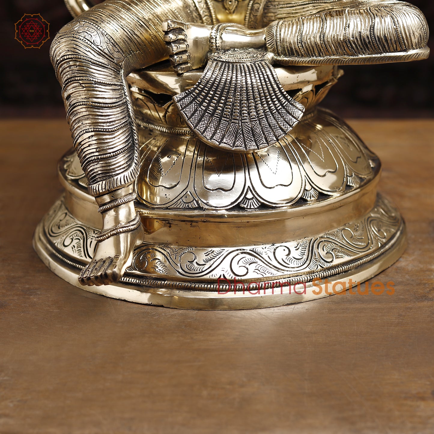 Brass Mariamman, Golden Finish, 28"