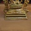 Brass Natraj Statue, Green Patina Fine Finish 26"