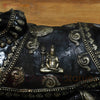 Brass Nandi Statue, The Eternal Protector , Black Patina Finish 82"