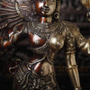 Brass Ardhanarishvara Idol, The Divine Union, Chola finish, 38"