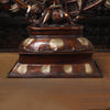 Brass Natraj Statue, Copper and Fine Golden Touch 41.5"