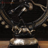 Brass Natraj Statue, Dancing Lord Shiva, Black Patina 41.5"