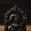 Brass Kali Idol, Transcendent Force, Black Patina, 10.5"