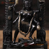 Brass Kali Idol, Transcendent Force, Black Patina, 10.5"