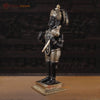 Brass Hanuman Idol, Standing, Fine Black Patina Finish 23"