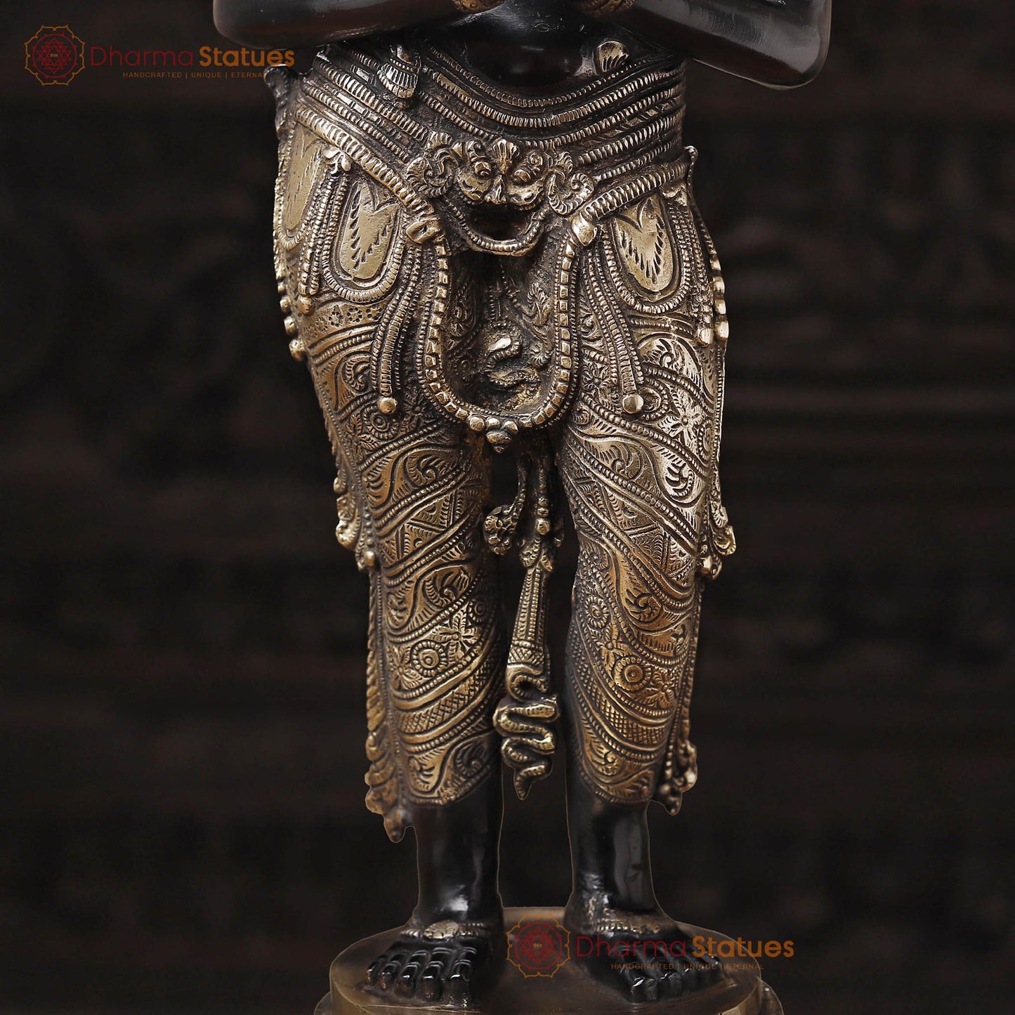 Brass Welcome Lady, Introducing the Namaste Welcome Lady Brass Statue. 32"