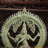 Brass Natraj Statue, Green Patina Fine Finish, 25"