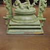 Brass Natraj Statue, Green Patina Fine Finish, 25"