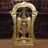 Brass Balaji Statue Fine Work, Crafted by Artist in Thanjavur (Masterpiece), Special Gold Finish  39.5"