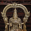 Brass Padmavati (Lakshmi) statue seated,Handcrafted by the Master Artist of Thanjavur, Smooth finish 30"