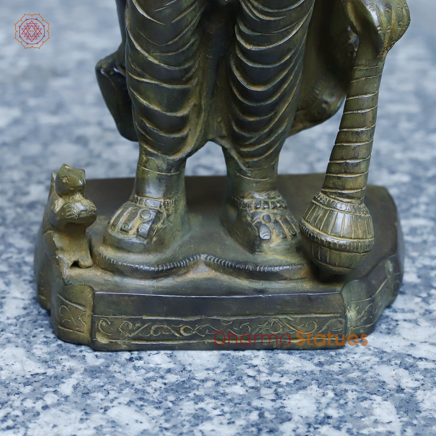 Buy Panchmukhi Ganesh, Antique Green Finish, 19"
