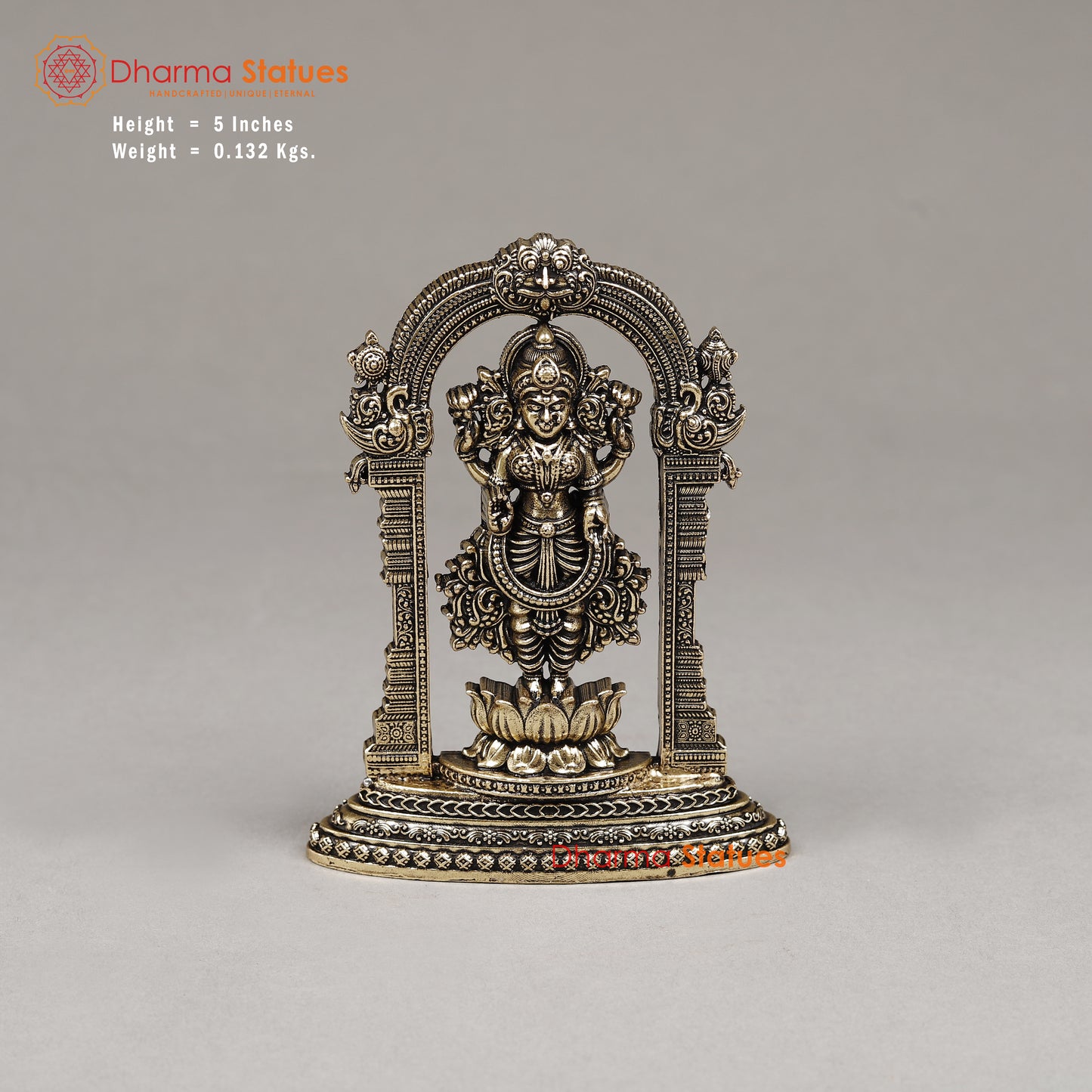 Brass Lakshmi, 5"