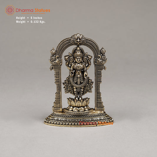 Brass Lakshmi, 5"