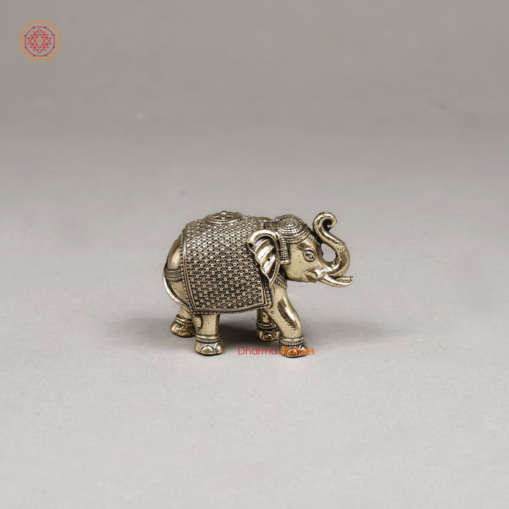 Brass Elephant, 2"