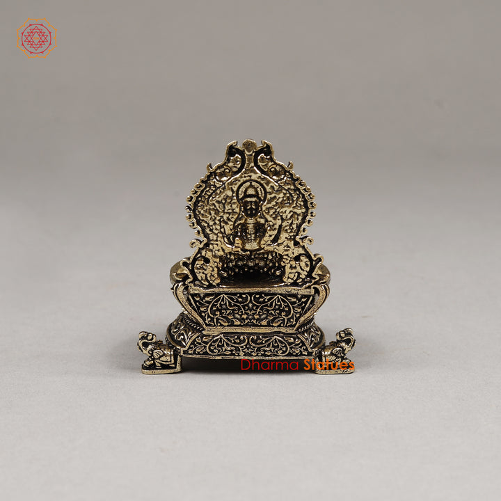 Brass Lakshmi Diya, 3"