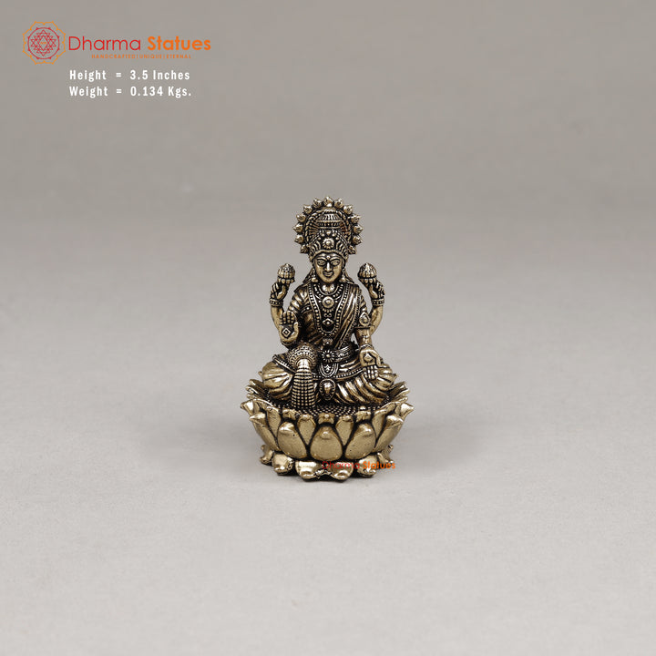 Brass Lakshmi, 3.5"