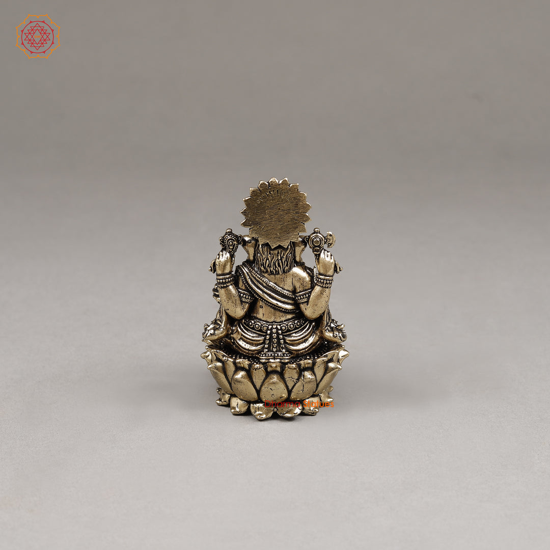 Brass Ganesh, 3.5"