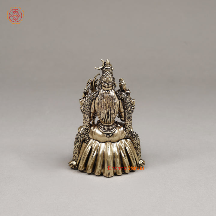 Brass Kamakshi Amman, 4"