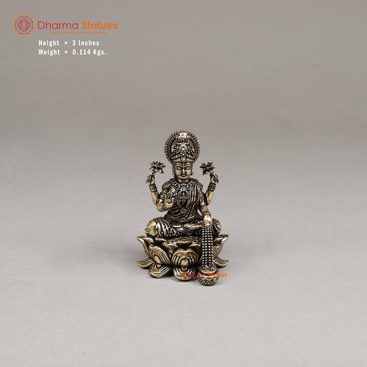 Brass Lakshmi, 3"