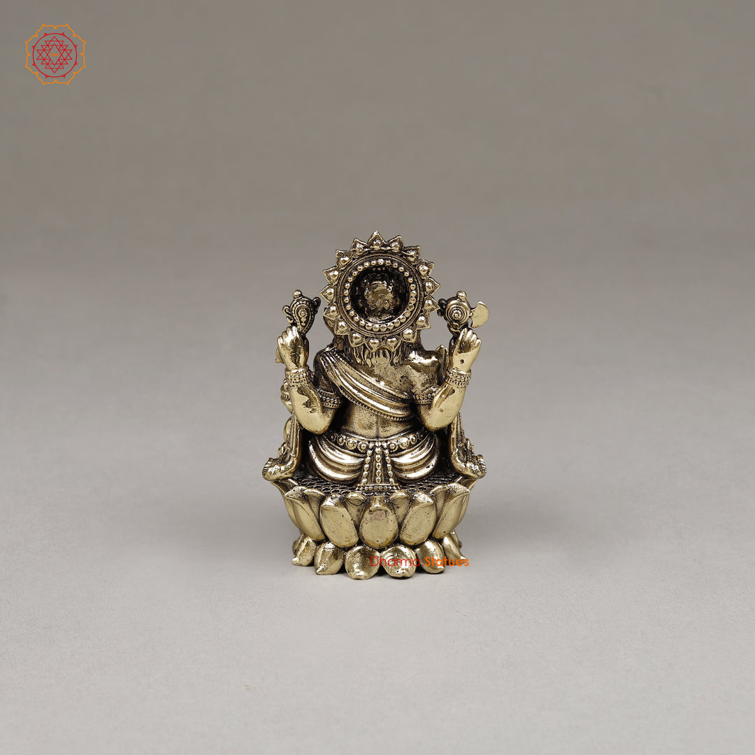 Brass Ganesh, 3.5"